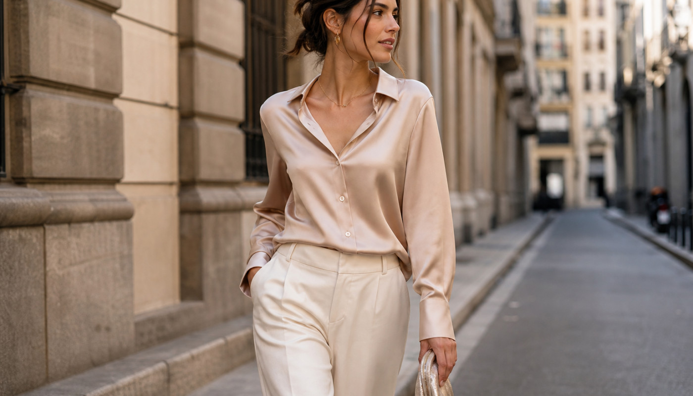 Hoe combineer je satijnen kledingstukken voor een elegante look?