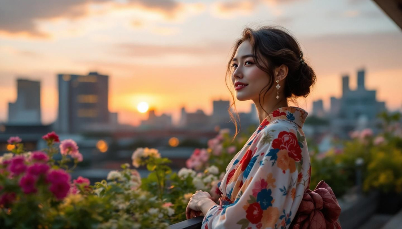 Hoe moderne trends en traditionele kimono's samensmelten?