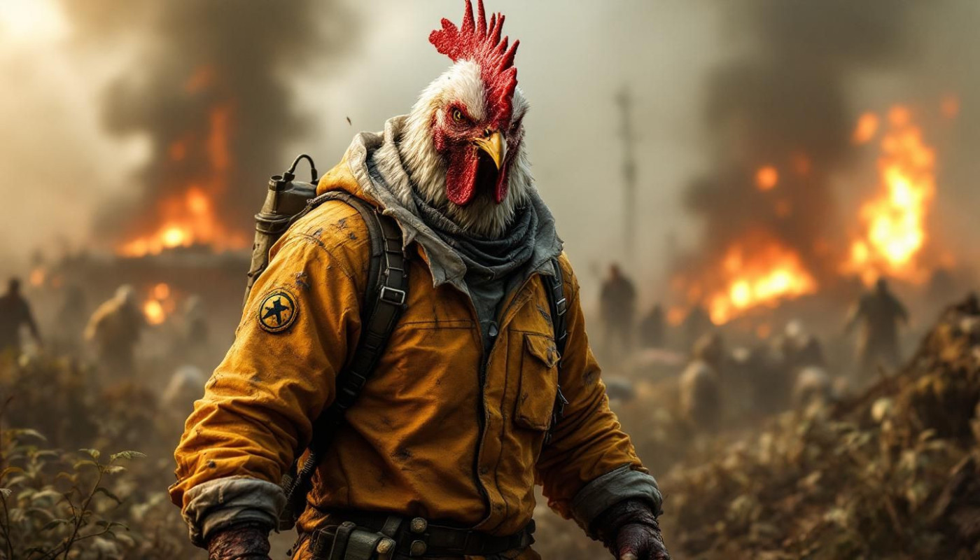 Hoe overleef je zombieaanvallen in kippenthema games?